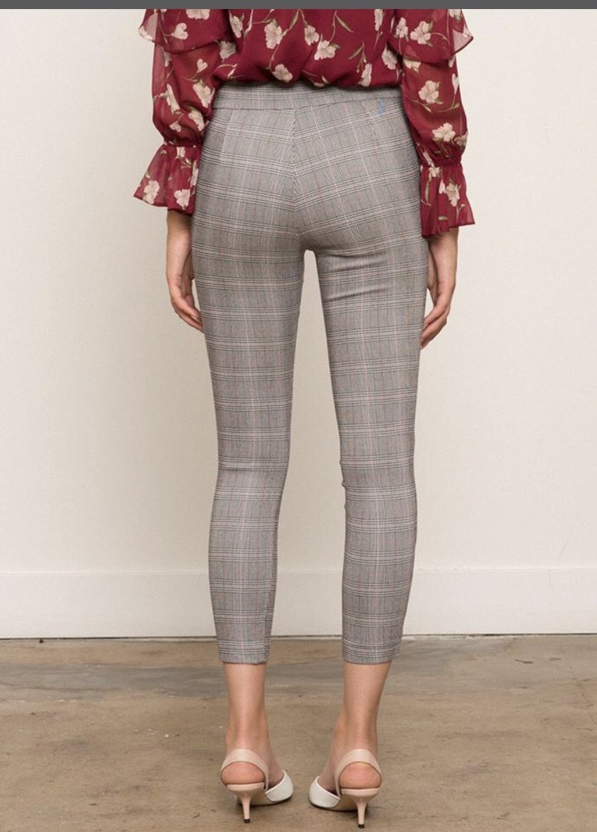 Chantal Plaid Pants Strut Couture Boutique