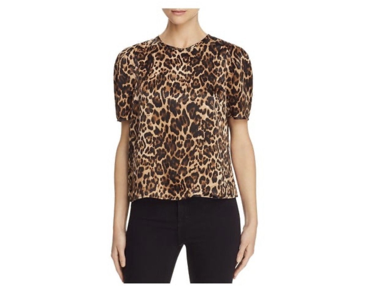 Chloe leopard Blouse Lucy Paris