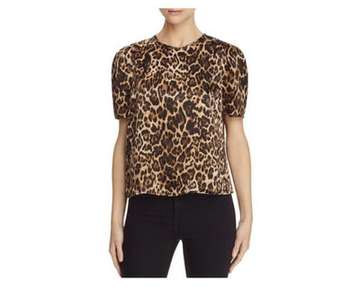 Chloe leopard Blouse Lucy Paris