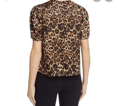 Chloe leopard Blouse Lucy Paris