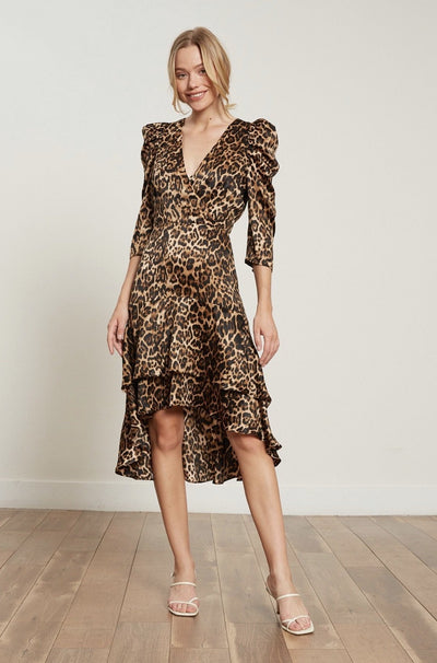 Drew Leopard Dress Lucy Paris