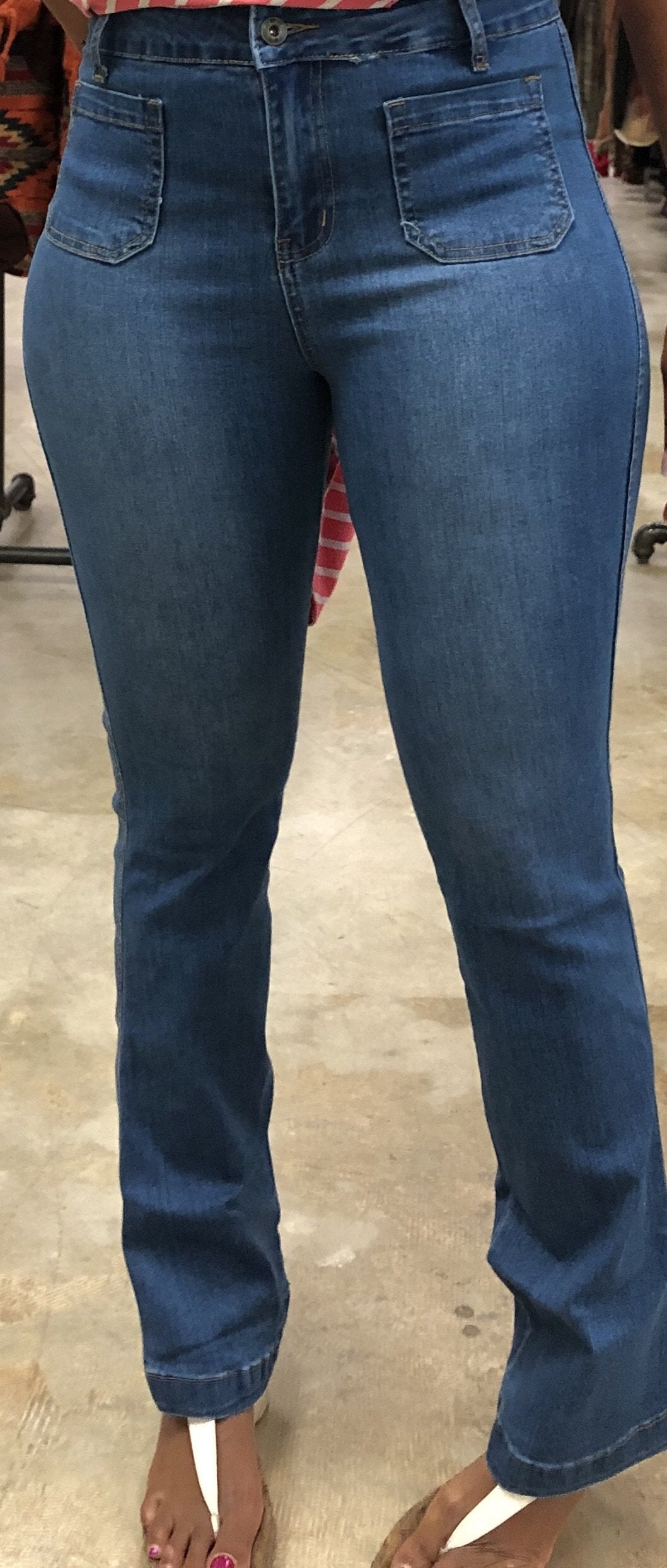 Giovanni Blue high waisted Jeans LB