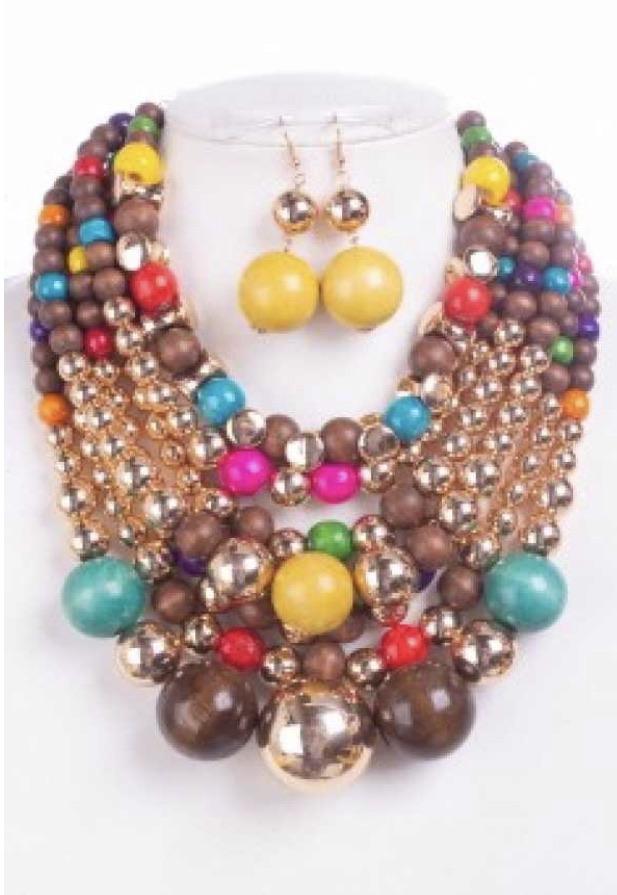 Goddess Necklace Bluebell