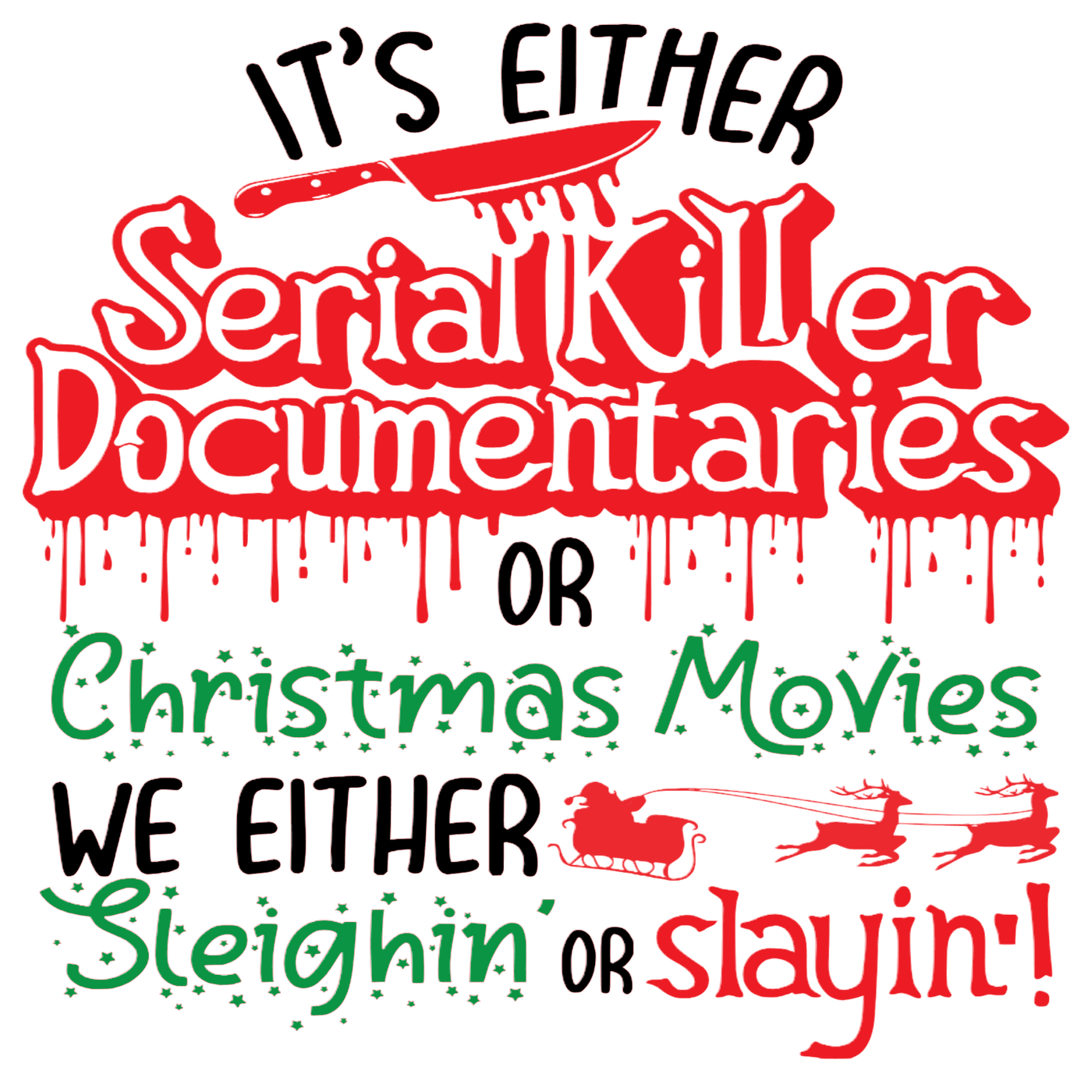 SERIAL KILLER DOC OR CHRISTMAS MOVIE