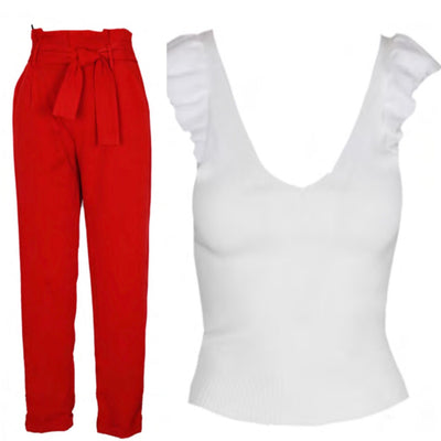 Torrine Paperbag Pants Strut Couture Boutique