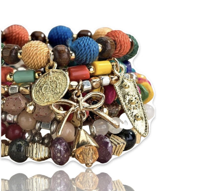 JEWELED MIXED BRACELET